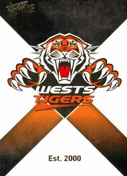 2011 NRL Strike #185 Wests Tigers Logo Front